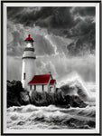 Lighthouse 5d Diy Diamond Painting Kits UK Handwork Hobby FL4606