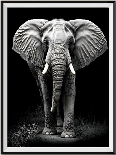 Elephant 5d Diy Diamond Painting Kits UK Handwork Hobby FL4447