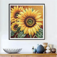 Sunflower 5d Diy Diamond Painting Kits UK Handwork Hobby FL2021