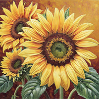 Sunflower 5d Diy Diamond Painting Kits UK Handwork Hobby FL2021