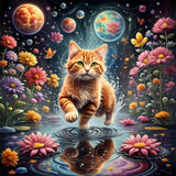 Cat 5d Diy Diamond Painting Kits UK Handwork Hobby FL2052