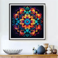Mandala 5d Diy Diamond Painting Kits UK Handwork Hobby FL7981