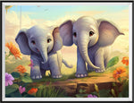 Elephant 5d Diy Diamond Painting Kits UK Handwork Hobby FL8151