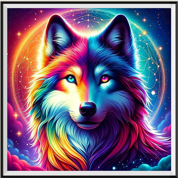 Wolf 5d Diy Diamond Painting Kits UK Handwork Hobby FL8240