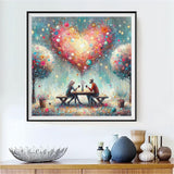 Lover Heart 5d Diy Diamond Painting Kits UK Handwork Hobby FL3459