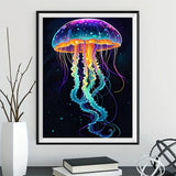 Jellyfish 5d Diy Diamond Painting Kits UK Handwork Hobby FL5356