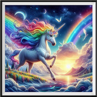 Unicorn 5d Diy Diamond Painting Kits UK Handwork Hobby FL3338