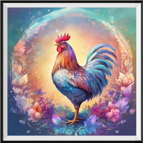 Chicken 5d Diy Diamond Painting Kits UK Handwork Hobby FL3309