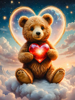Bear 5d Diy Diamond Painting Kits UK Handwork Hobby FL3528