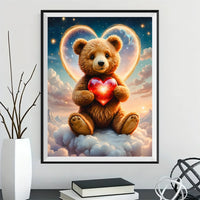 Bear 5d Diy Diamond Painting Kits UK Handwork Hobby FL3528