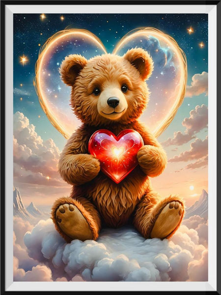 Bear 5d Diy Diamond Painting Kits UK Handwork Hobby FL3528