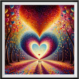 Heart 5d Diy Diamond Painting Kits UK Handwork Hobby FL4294