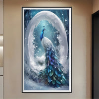 Peacock  5d Diy Diamond Painting Kits UK Handwork Hobby FL8648