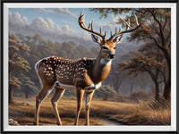 Deer 5d Diy Diamond Painting Kits UK Handwork Hobby FL3500