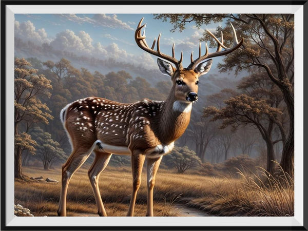 Deer 5d Diy Diamond Painting Kits UK Handwork Hobby FL3500