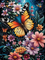 Butterfly 5d Diy Diamond Painting Kits UK Handwork Hobby FL2239
