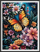 Butterfly 5d Diy Diamond Painting Kits UK Handwork Hobby FL2239