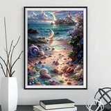 Beach 5d Diy Diamond Painting Kits UK Handwork Hobby FL4515