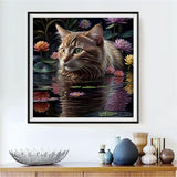 Cat 5d Diy Diamond Painting Kits UK Handwork Hobby FL3156