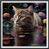 Cat 5d Diy Diamond Painting Kits UK Handwork Hobby FL3156