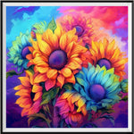 Sunflower 5d Diy Diamond Painting Kits UK Handwork Hobby FL9980