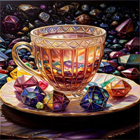 Glass 5d Diy Diamond Painting Kits UK Handwork Hobby FL3470