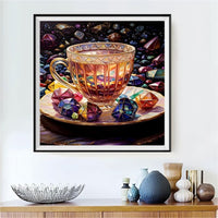 Glass 5d Diy Diamond Painting Kits UK Handwork Hobby FL3470