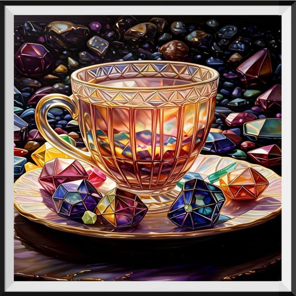 Glass 5d Diy Diamond Painting Kits UK Handwork Hobby FL3470