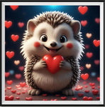 Hedgehog 5d Diy Diamond Painting Kits UK Handwork Hobby FL8685