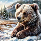 Bear 5d Diy Diamond Painting Kits UK Handwork Hobby FL3314
