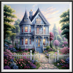 Village 5d Diy Diamond Painting Kits UK Handwork Hobby FL3414