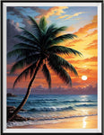 Beach 5d Diy Diamond Painting Kits UK Handwork Hobby FL2202