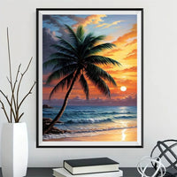 Beach 5d Diy Diamond Painting Kits UK Handwork Hobby FL2202