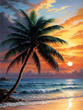 Beach 5d Diy Diamond Painting Kits UK Handwork Hobby FL2202