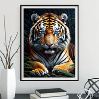 Tiger 5d Diy Diamond Painting Kits UK Handwork Hobby FL3546