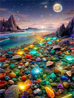 Beach 5d Diy Diamond Painting Kits UK Handwork Hobby FL4517