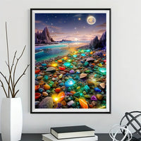 Beach 5d Diy Diamond Painting Kits UK Handwork Hobby FL4517