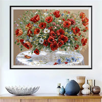 Flower 5d Diy Diamond Painting Kits UK Handwork Hobby FL3610