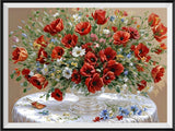 Flower 5d Diy Diamond Painting Kits UK Handwork Hobby FL3610