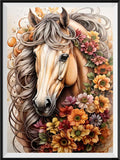 Horse 5d Diy Diamond Painting Kits UK Handwork Hobby FL3513