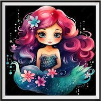 Mermaid 5d Diy Diamond Painting Kits UK Handwork Hobby FL7644