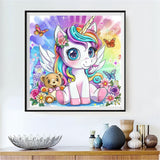 Unicorn 5d Diy Diamond Painting Kits UK Handwork Hobby FL3196