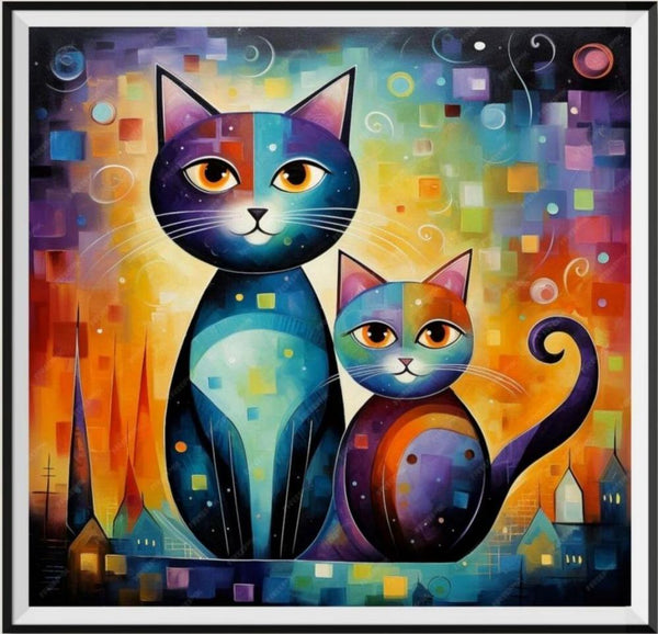 Cat 5d Diy Diamond Painting Kits UK Handwork Hobby PL9121