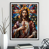 Jesus 5d Diy Diamond Painting Kits UK Handwork Hobby FL3627