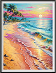 Beach 5d Diy Diamond Painting Kits UK Handwork Hobby FL2201