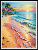 Beach 5d Diy Diamond Painting Kits UK Handwork Hobby FL2201