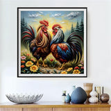 Chicken 5d Diy Diamond Painting Kits UK Handwork Hobby FL3257