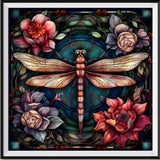 Dragongfly 5d Diy Diamond Painting Kits UK Handwork Hobby FL5130