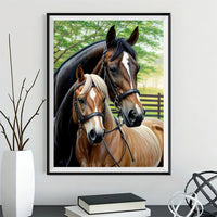 Horse 5d Diy Diamond Painting Kits UK Handwork Hobby FL4462