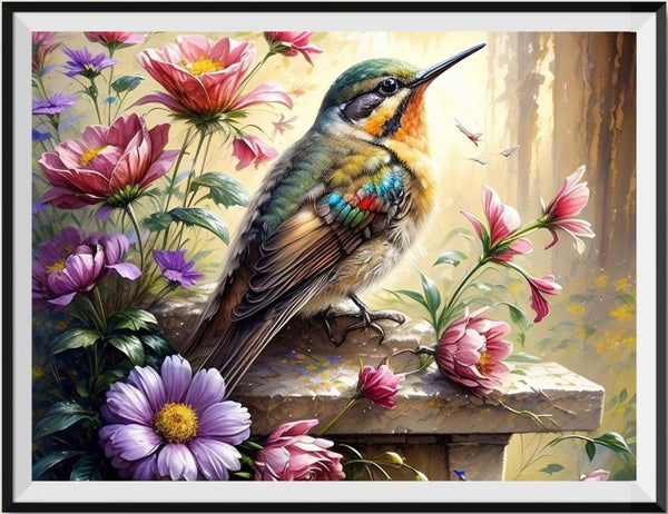 Bird 5d Diy Diamond Painting Kits UK Handwork Hobby FL2390